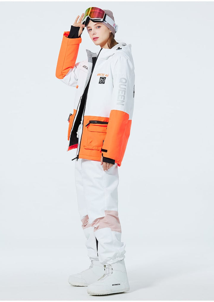 Giacca e pantaloni neve unisex, resistenti e caldi per ogni sport.