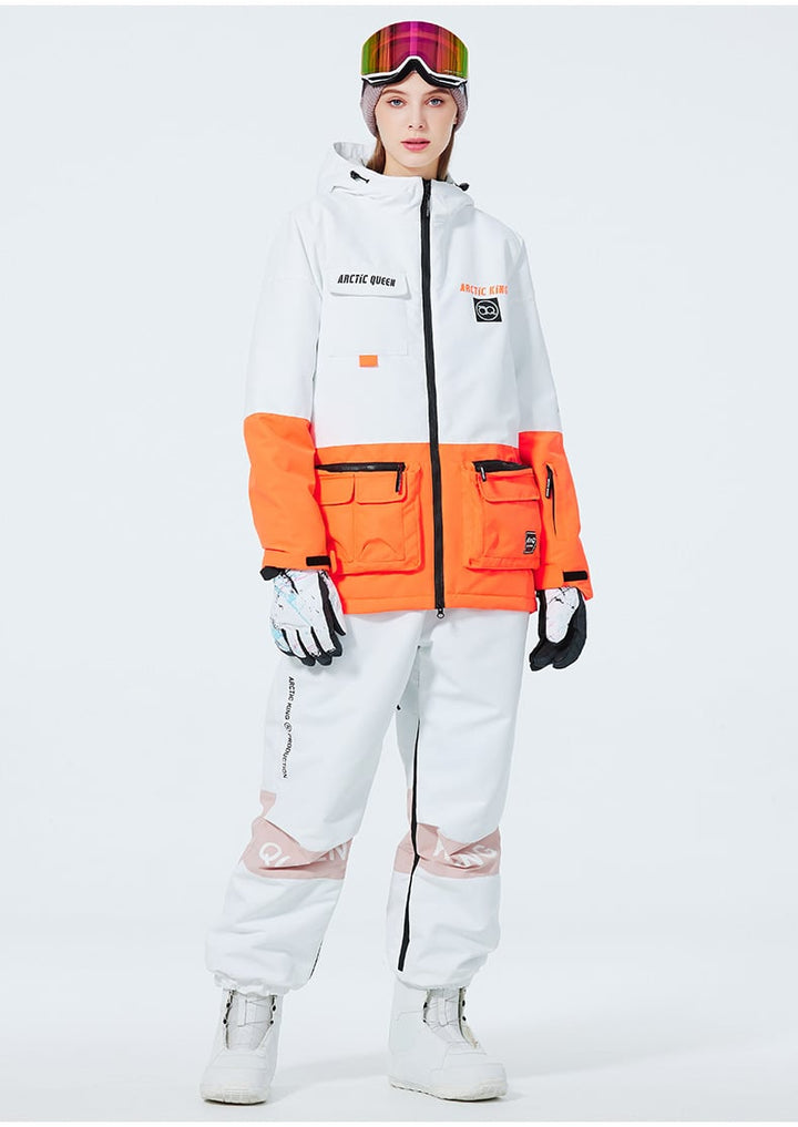 Set sci unisex, protezione dal freddo, calore e comfort per tutte le attività.