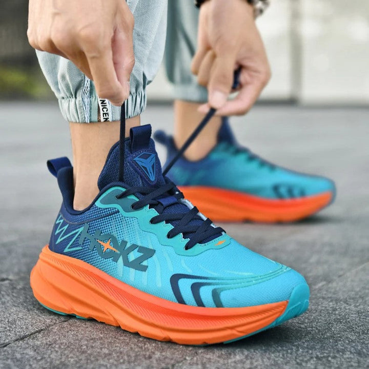 Scarpe sportive donna per corsa, design traspirante, ideali per performance e stabilità.