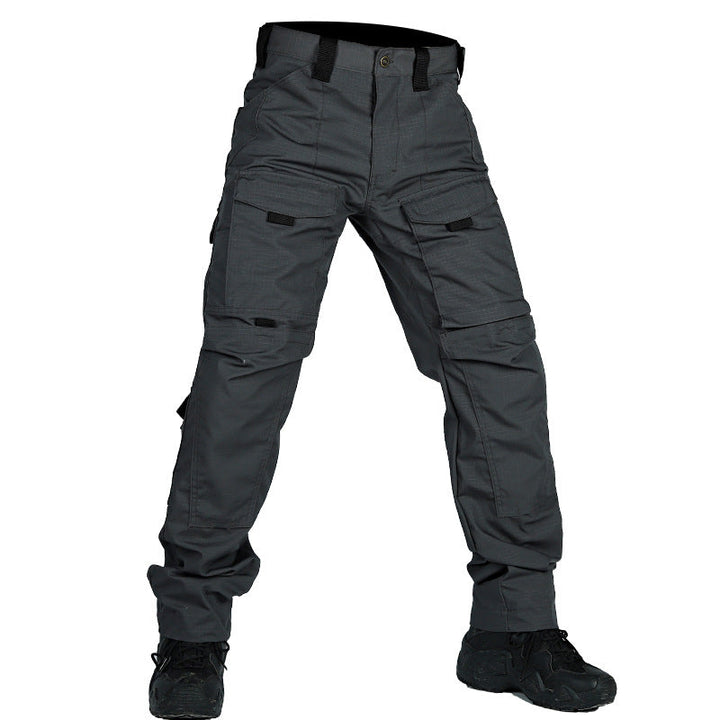 Cargo uomo mimetici resistenti e confortevoli, perfetti per attività outdoor.