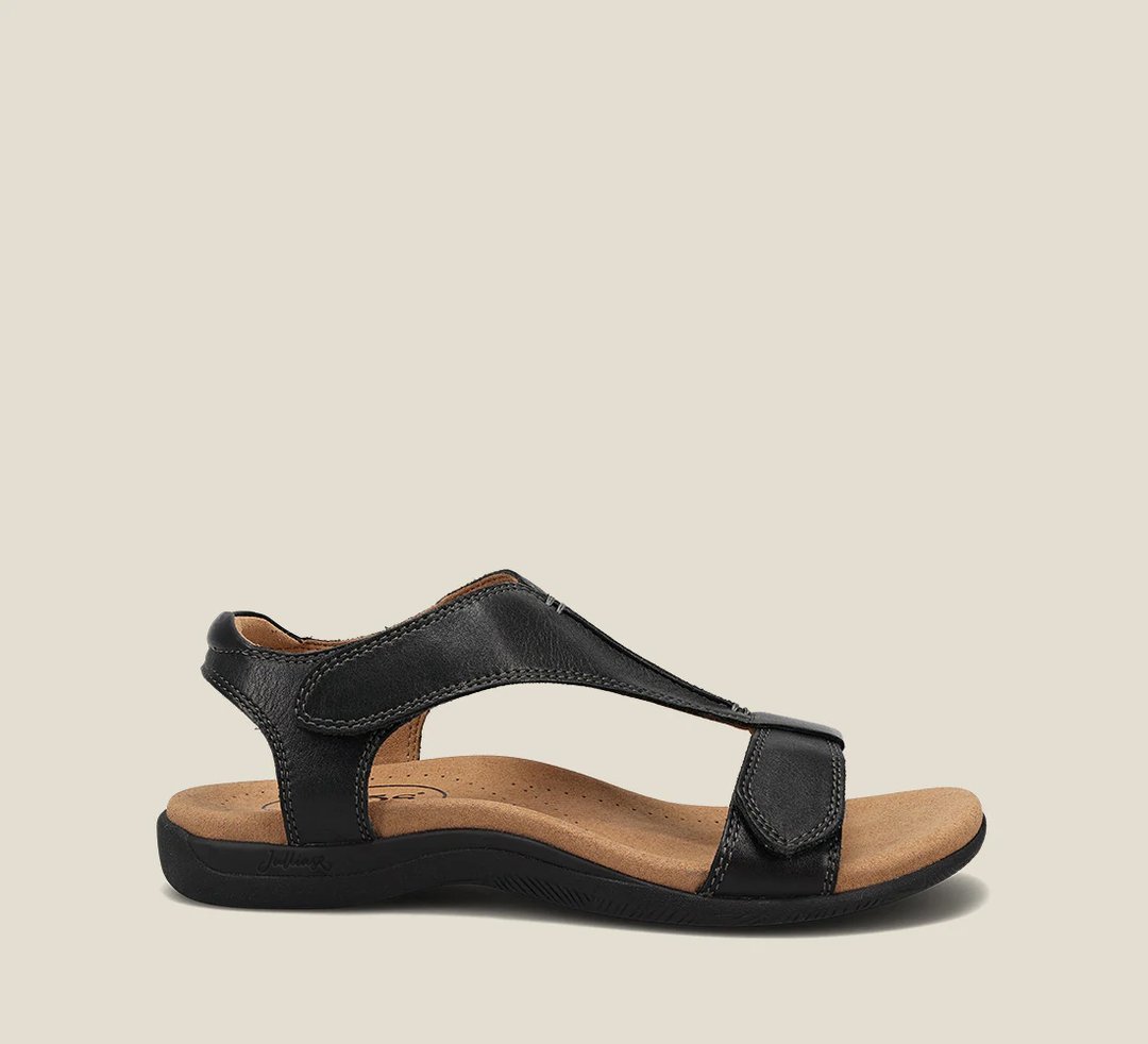 Sandali donna comodi con supporto, stile estivo versatile. Calzature aperte ideali per ogni occasione casual.