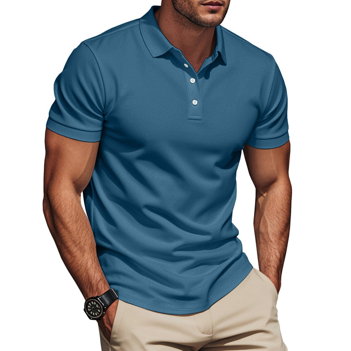 Maglietta versatile uomo, girocollo e manica corta, per un look estivo fresco e alla moda.