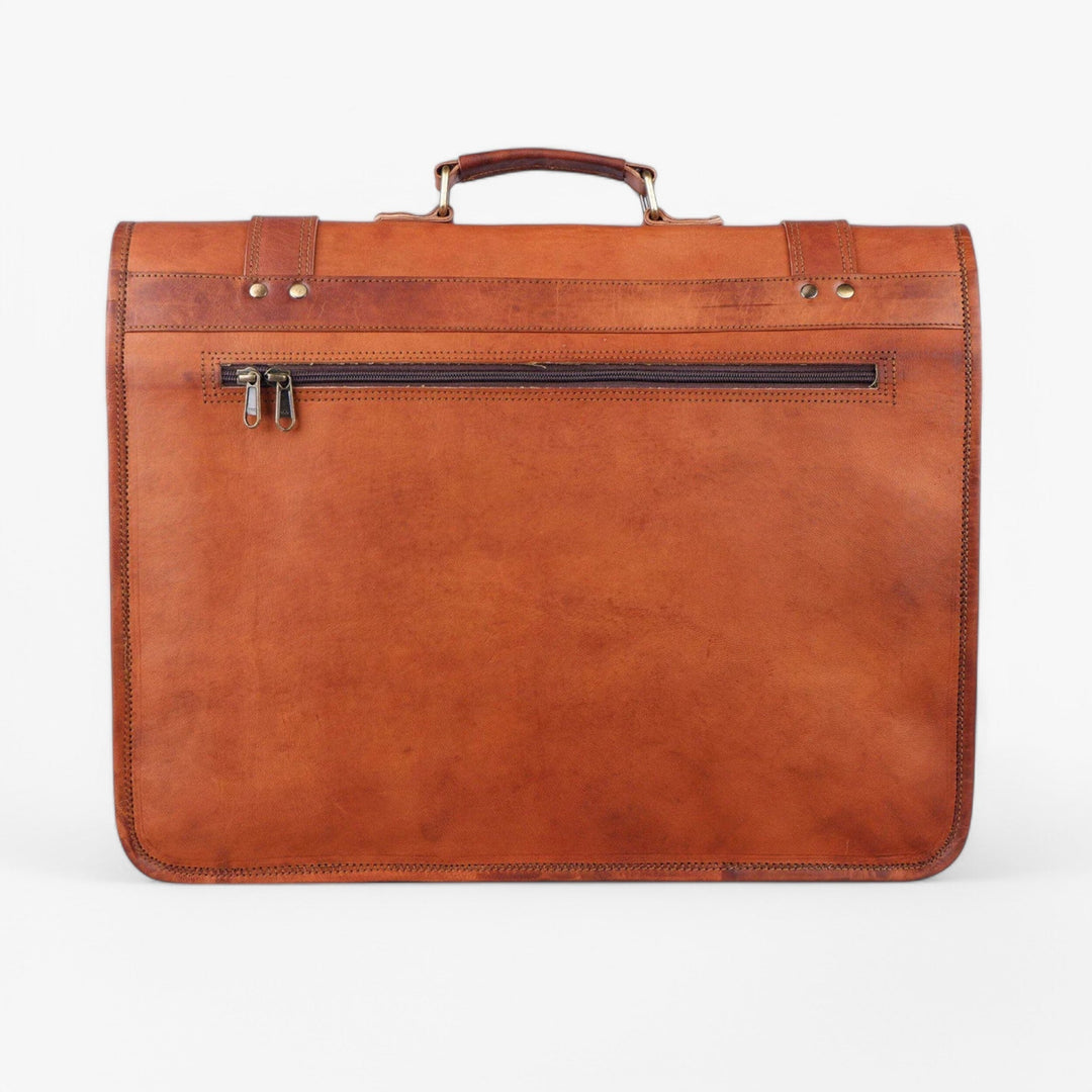 Borsa messenger moderna unisex rovere, con tracolla regolabile. Perfetta come borsa uomo o donna.