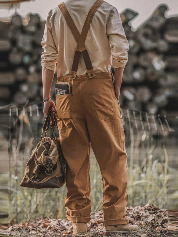 Tuta unisex vintage resistente per lavoro e tempo libero.