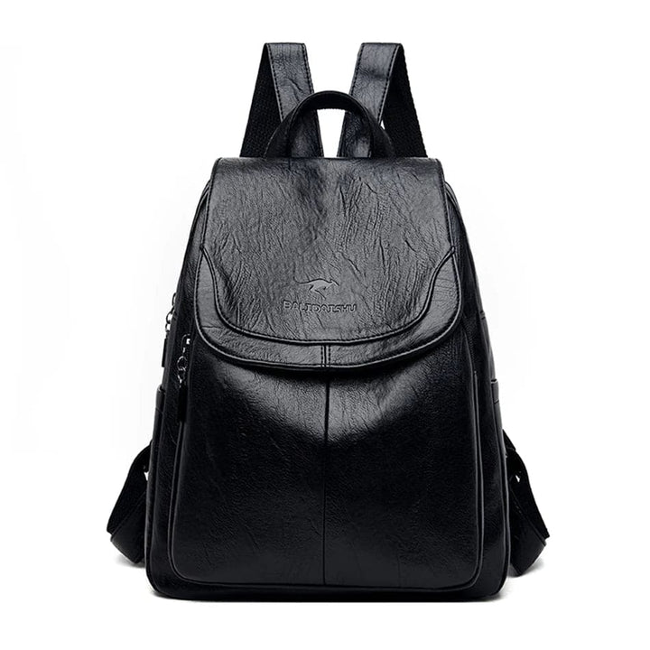 Zaino donna multicolore elegante in pelle sintetica. Borsa a zaino antifurto per un look di moda e sicurezza nel viaggio.