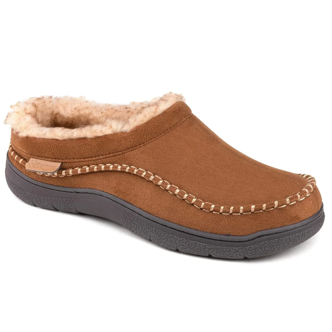 Mocassini uomo invernali autunno/inverno. Scarpe calde slip-on e antiscivolo per la casa.