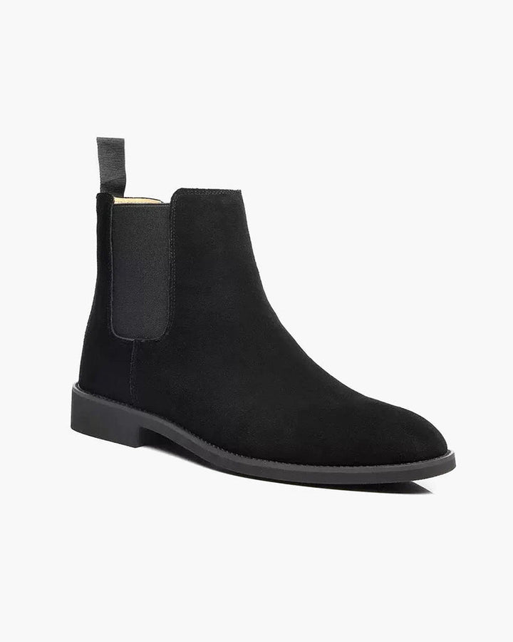 Moda uomo: Stivaletti Chelsea verdi, scarpe casual eleganti per ogni occasione.
