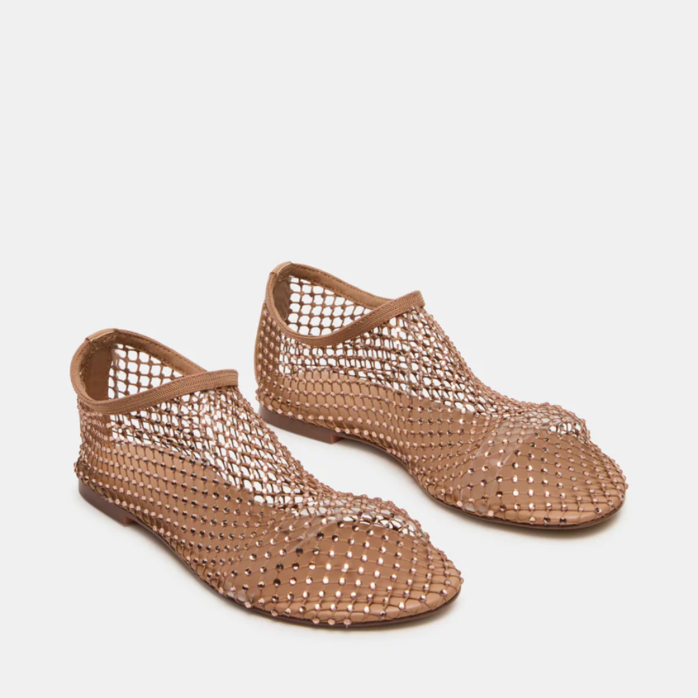 Ballerine donna leggere in mesh, scarpe comode e traspiranti perfette per la primavera e ogni occasione.