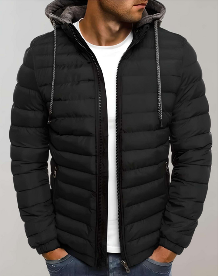 Moda uomo: giacca piumino leggera e traspirante, versatile per outfit primavera/autunno. Stile casual.