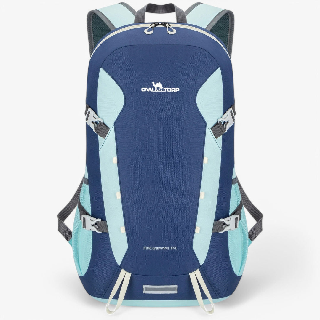 Zaino pieghevole donna multicolore compatto, ideale per viaggi e uso quotidiano.