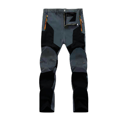 Pantaloni da trekking uomo in tessuto robusto stretch, impermeabili e antivento, ideali per avventure autunnali.