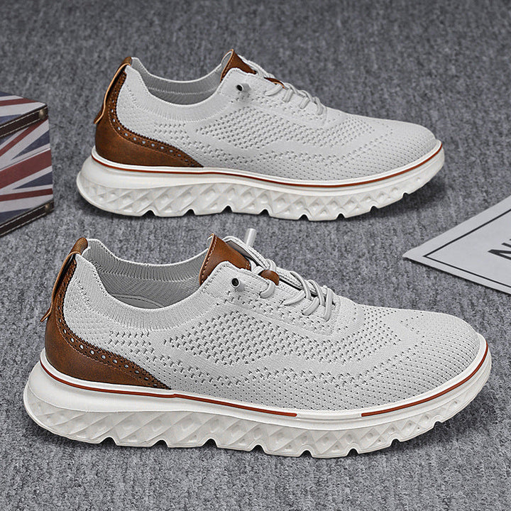 Sneakers uomo leggere e versatili, ideali per ogni giorno, abbinabili a stile casual.