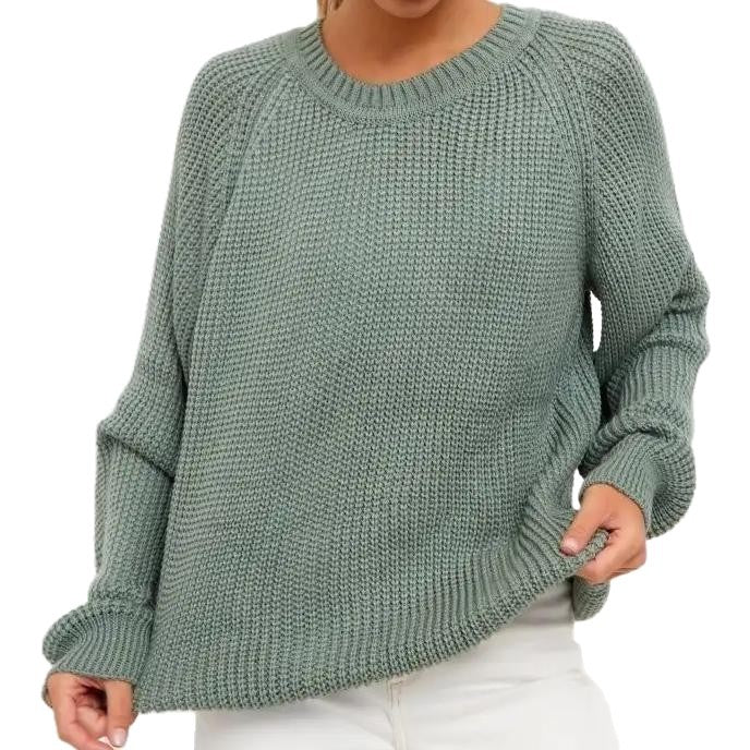 Maglione donna caldo e spesso, un must-have per l'autunno e l'inverno, stile e comfort.
