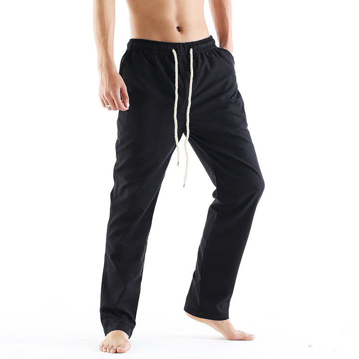 Pantalone uomo gamba dritta, vestibilità ampia per comfort casual e stile streetwear. Ideale per il tempo libero.