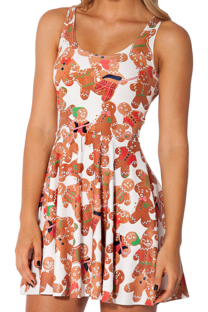 Abito donna estivo midi floreale, spalline sottili, scollo quadrato, gonna svasata, moda spiaggia.