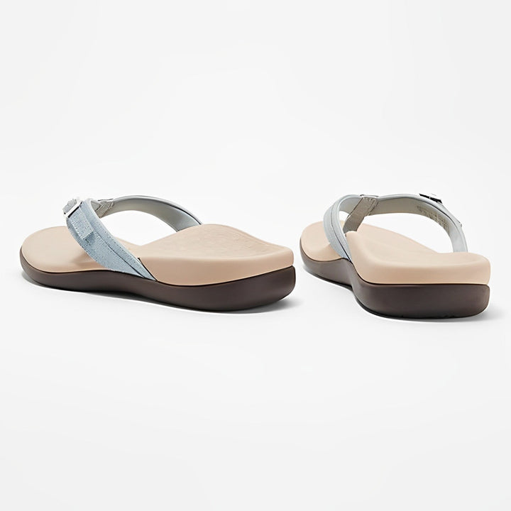 Sandali estivi donna per ogni occasione, comodi, leggeri e alla moda. Supporto plantare per benessere.