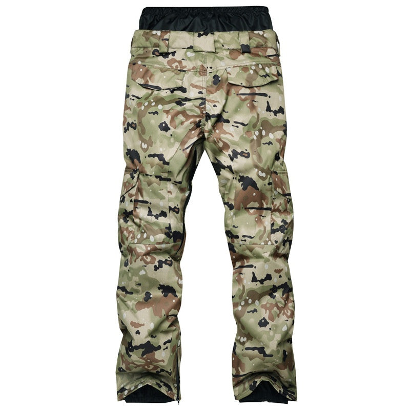 Pantaloni da sci uomo in movimento, vestibilità ampia per sci e snowboard, assicurano libertà e comfort sulla neve.