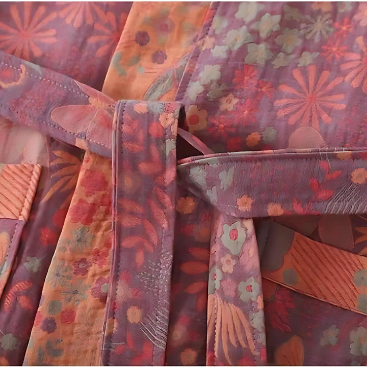 Accappatoio kimono in cotone traspirante, unisex, morbido e confortevole per ogni momento.