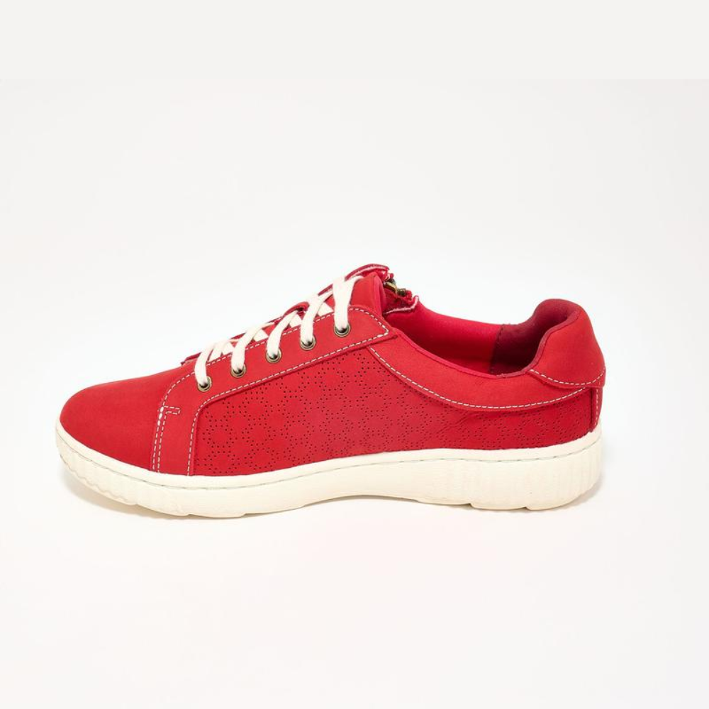 Sneakers donna Caroline Zip: scarpe moda casual con zip, per uno stile chic e comfort versatile ogni giorno.