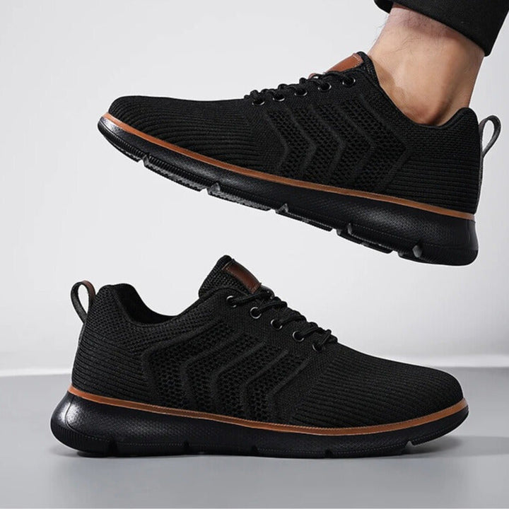 Sneakers sportive uomo grigie, leggere, traspiranti e ammortizzate per comfort duraturo.