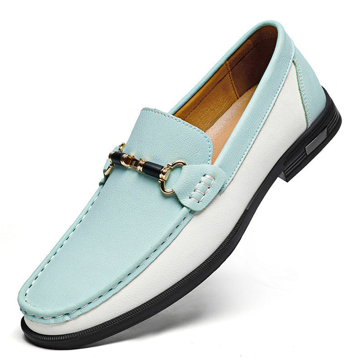 Scarpe uomo estive mocassini, design casual senza lacci per massimo comfort e traspirabilità.