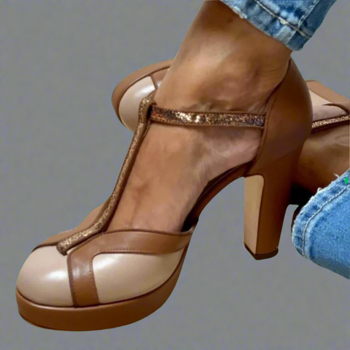 Scarpe donna sandali con tacco alto, design moderno e femminile, perfetti per moda primavera ed estate.