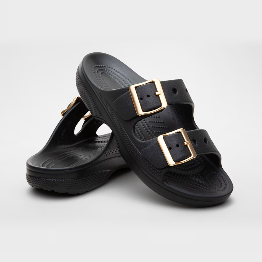Sandali donna estivi Saturday marroni, ciabatte casual con fibbia regolabile per massimo comfort e stile.