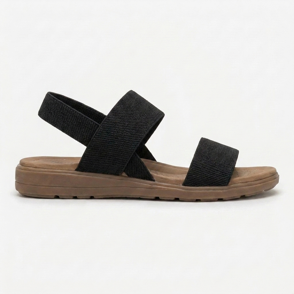 Sandali donna comodi, in materiale leggero e flessibile, versatili per look estivi eleganti o casual.