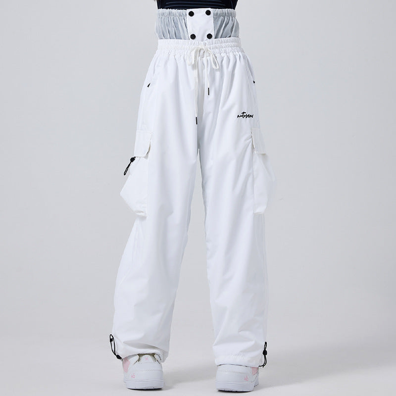 Pantaloni sci donna per inverno. Caldi, impermeabili, traspiranti e isolanti. Massimo comfort sulla neve.