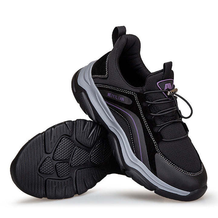 Scarpe sportive donna per camminata casual, traspiranti e comode con lacci. Perfette per outdoor e viaggio.