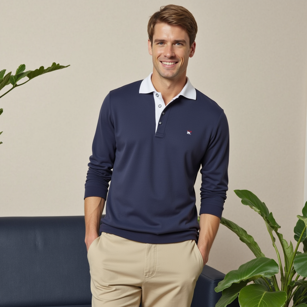 Maglione uomo elegante e versatile, perfetto per look casual o formali. Maglieria traspirante di alta qualità.
