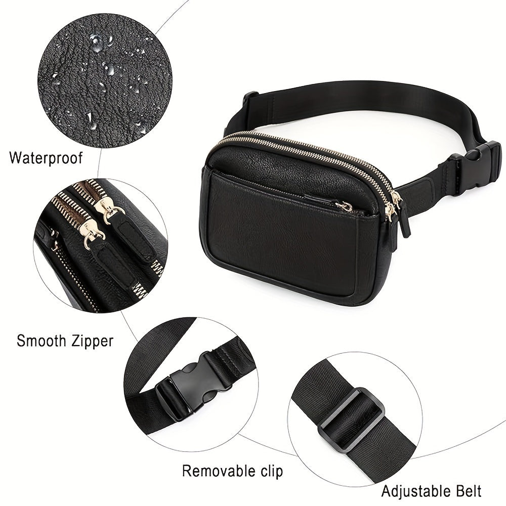 Borsa a tracolla unisex leggera, profilo laterale. Mostra design sottile e pratico per viaggi.