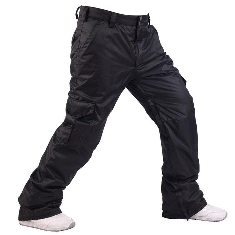 Pantaloni da sci uomo isolanti e traspiranti per comfort invernale, perfetti per sci e snowboard sulla neve.