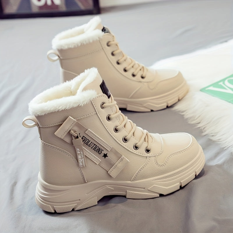 Stivaletti donna invernali comodi, calzature antiscivolo per neve, freddo e moda invernale.