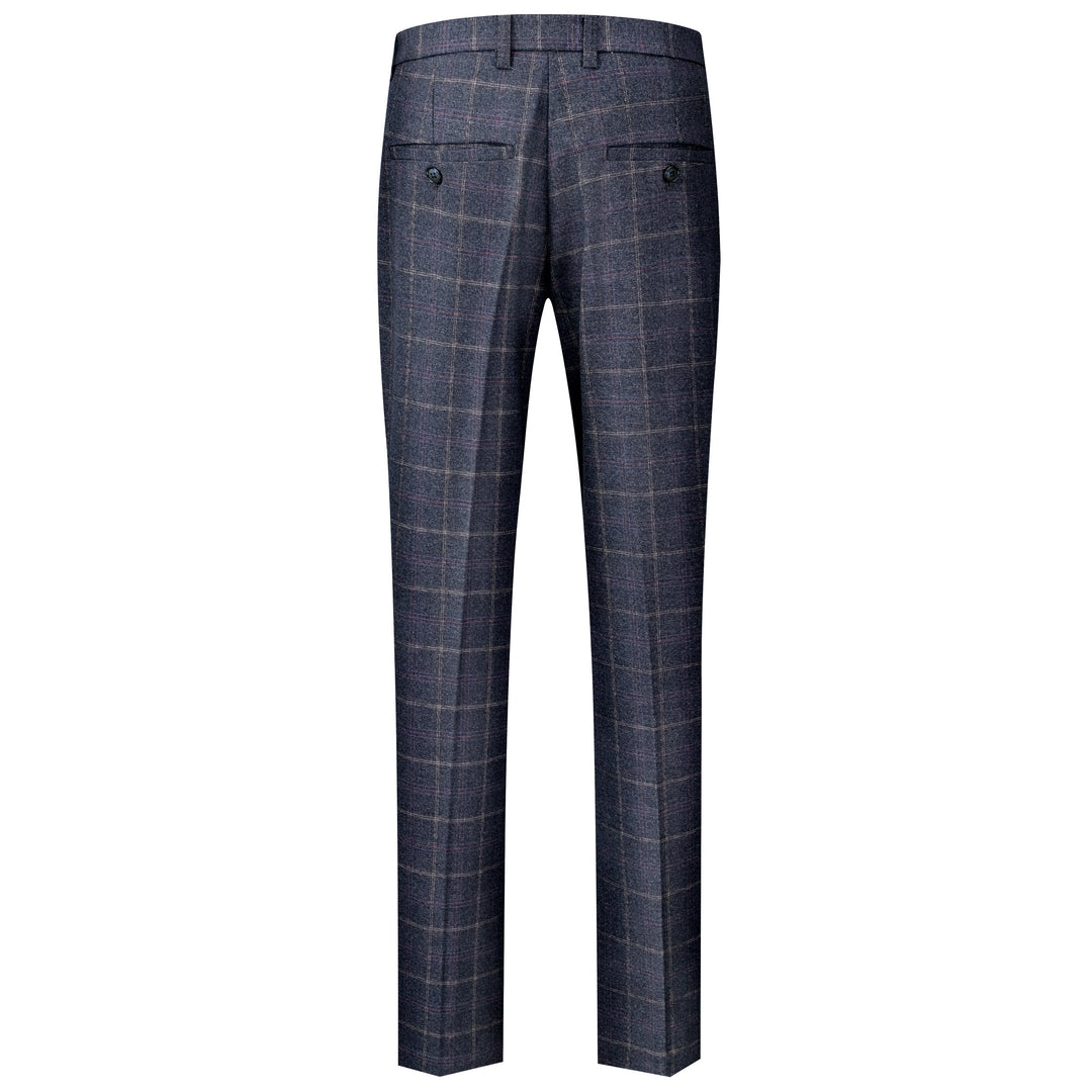 Pantaloni uomo da abito slim fit versatili, confortevoli per l'ufficio e per eventi eleganti.