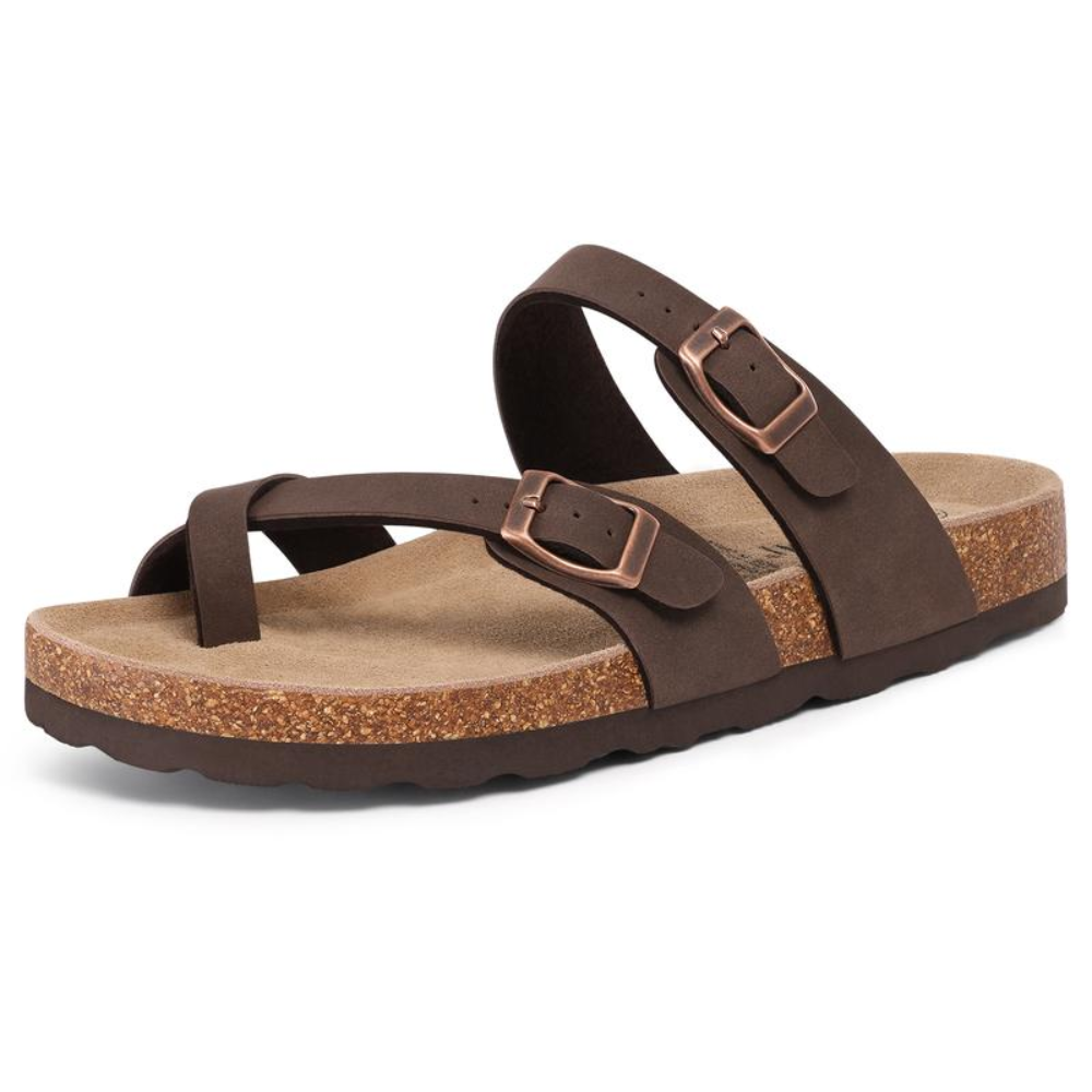 Sandali infradito da donna comodi per l'estate, ideali per passeggio e relax.