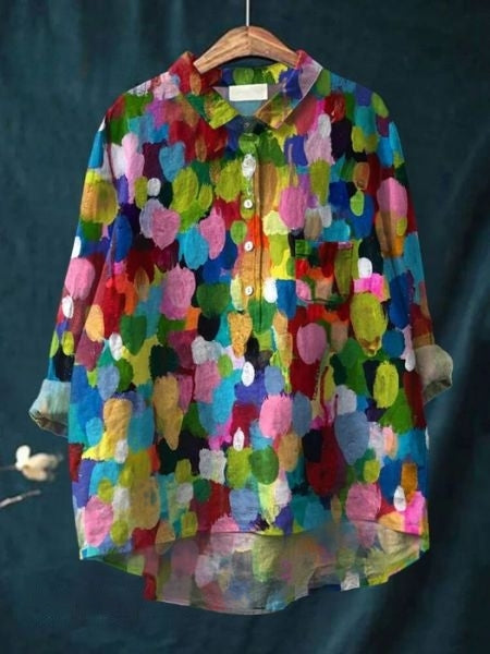 Blusa donna versatile a fiori, elegante e comoda. Un must-have per la primavera estate.