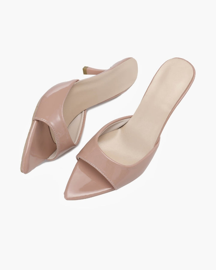 Scarpe donna eleganti con tacco kitten heel, sandali comodi per tutto il giorno.