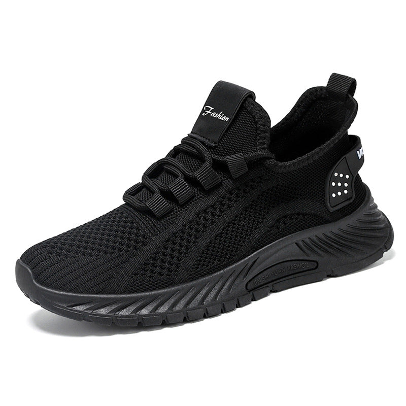Scarpe running donna beige con lacci, suola piatta. Offrono comfort e supporto per l'allenamento.