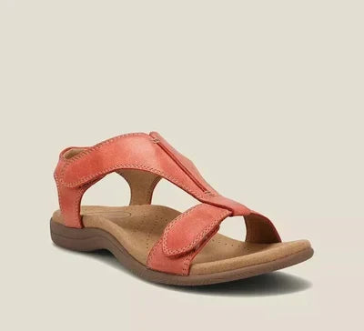Sandali donna con zeppa, supporto arco plantare per comfort. Stile casual e colorato, perfetti per l'estate.
