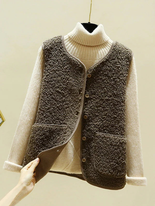 Gilet donna imbottito casual, senza maniche. Confortevole e versatile per il tempo libero, un must della moda donna.