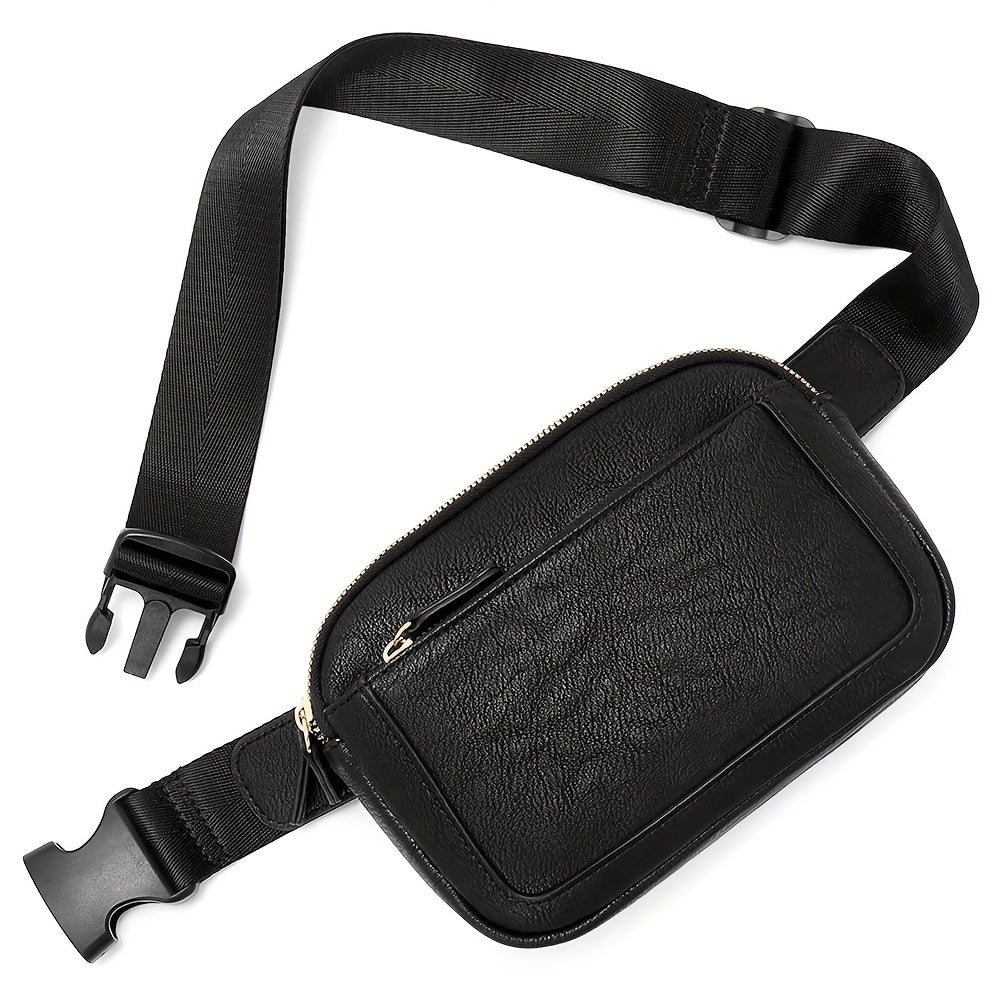Borsa a tracolla leggera unisex, design moderno e minimalista per un look sportivo e casual.