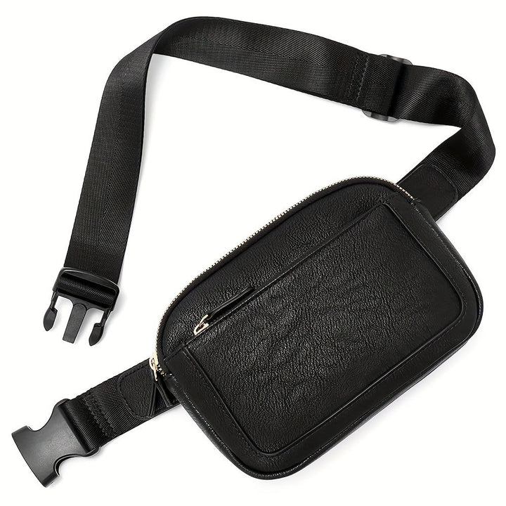Borsa a tracolla leggera unisex, design moderno e minimalista per un look sportivo e casual.