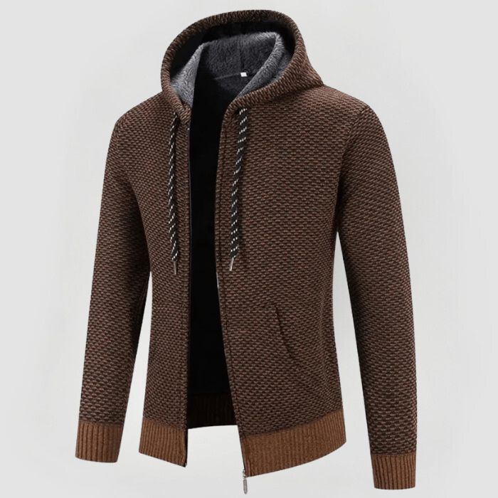 Felpa con cappuccio unisex in morbido tessuto, calda e confortevole per le giornate fredde autunnali.