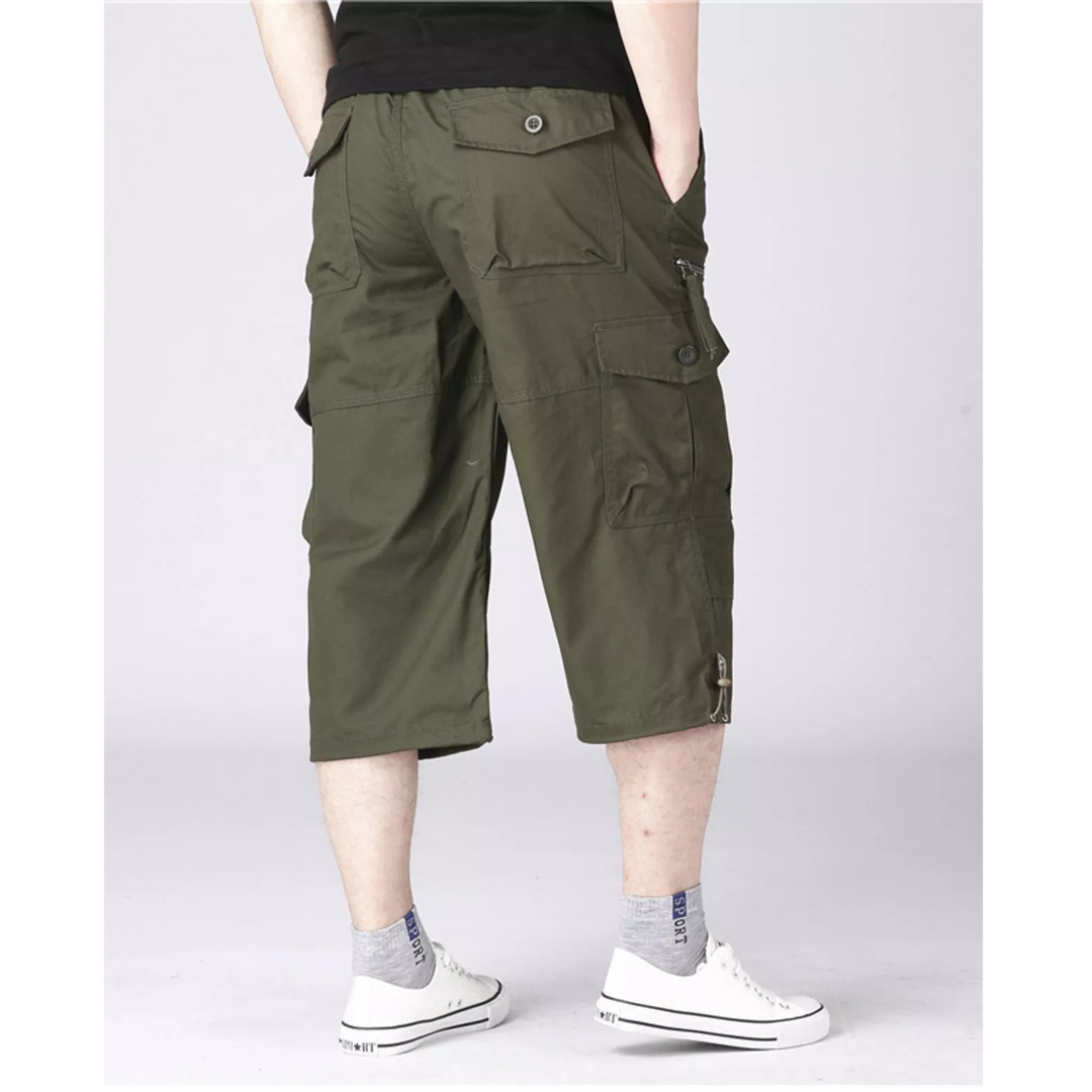 Pantaloncini uomo leggeri, stile cargo. Comfort e praticità per l'estate e il tempo libero.