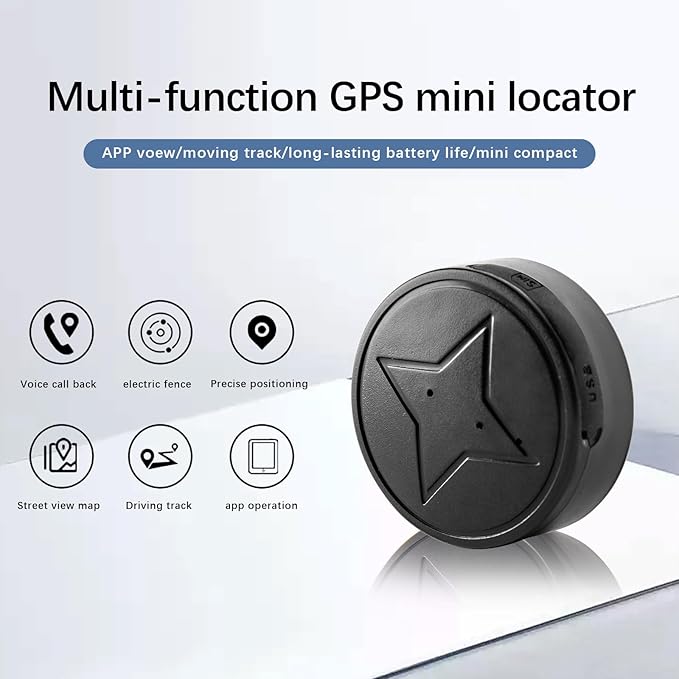 Mini localizzatore GPS per la sicurezza di bambini, animali domestici e beni, facile da nascondere.