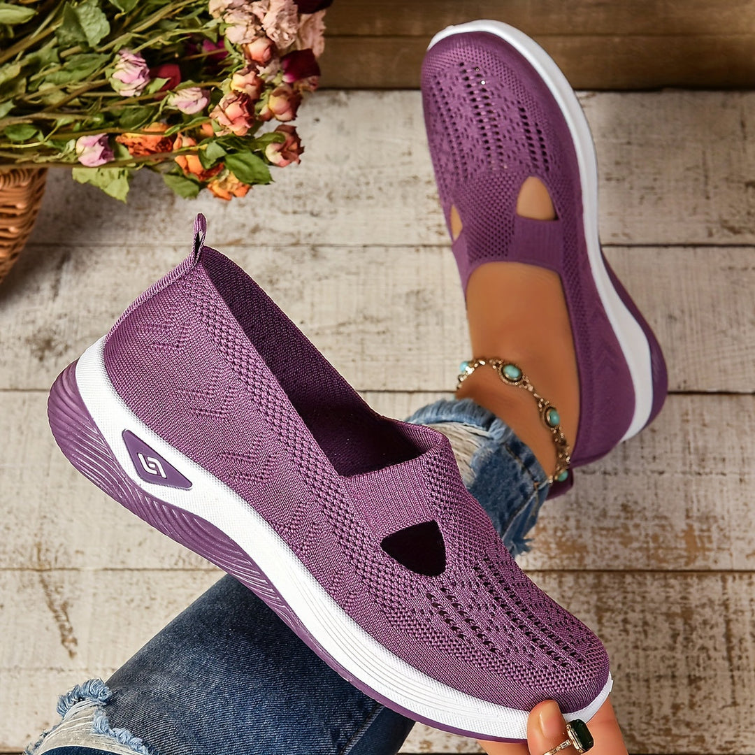 Scarpe donna ortopediche leggere antiscivolo, ideali per camminata e comfort quotidiano.