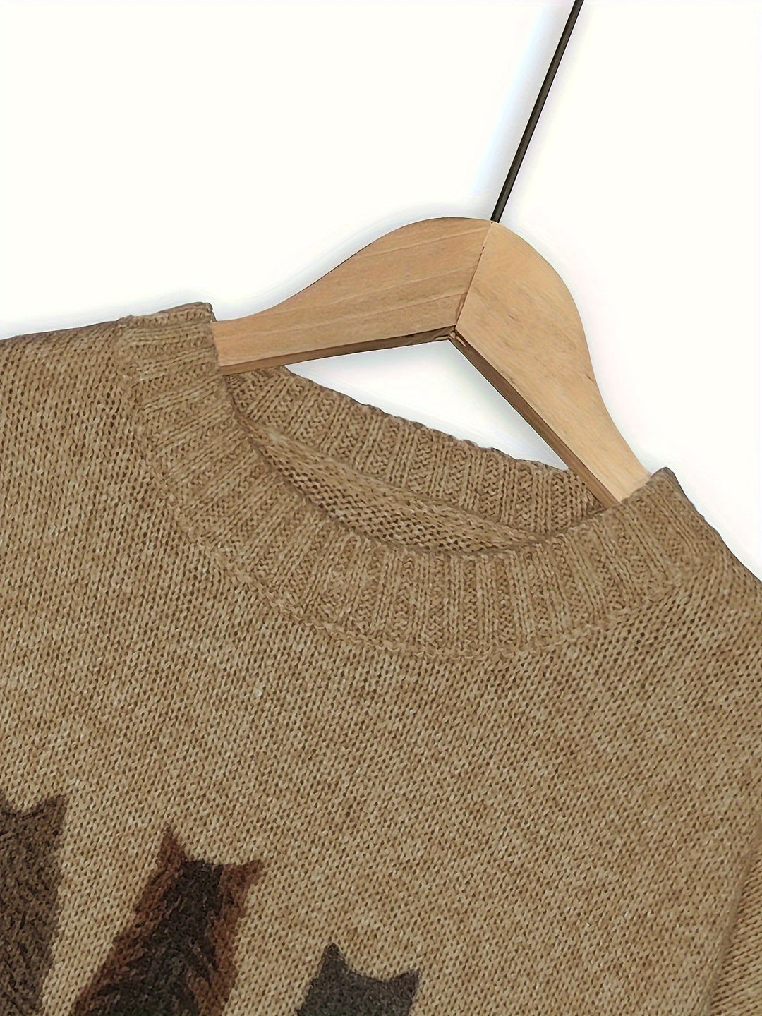 Maglia donna oversize, gatti e girocollo. Perfetta per il comfort e lo stile casual.