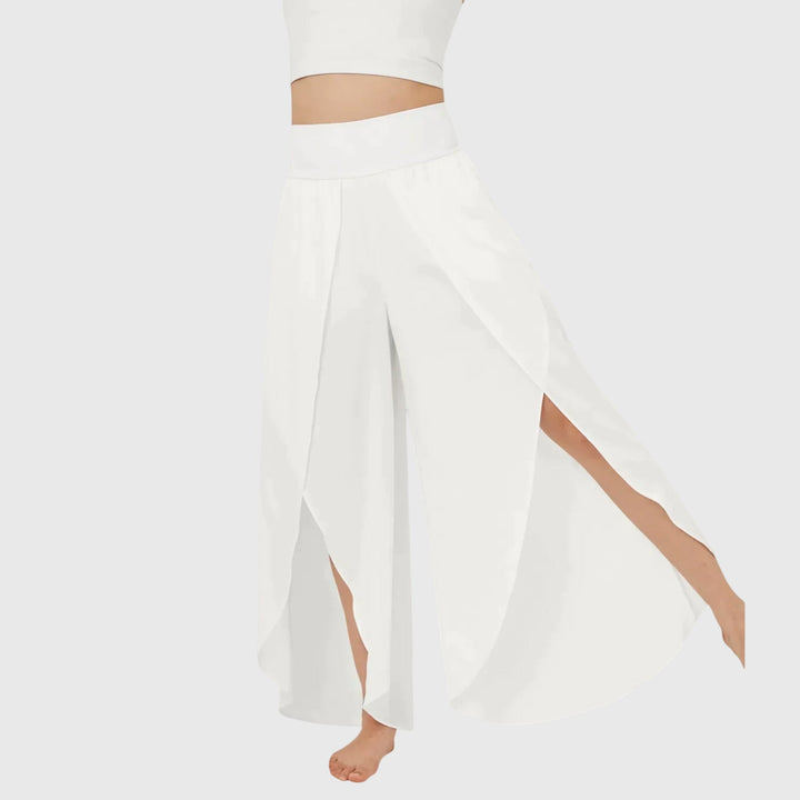 Pantaloni donna estivi a gamba larga, comodi, leggeri. Un must-have per la moda casual.