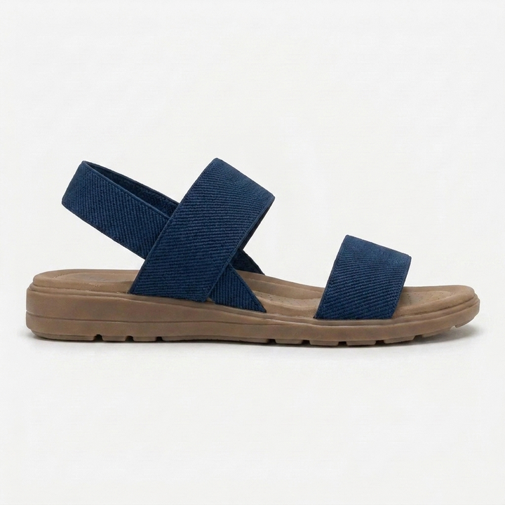 Sandali da donna comodi con suola ammortizzata, versatili per passeggio e look casual estivi.